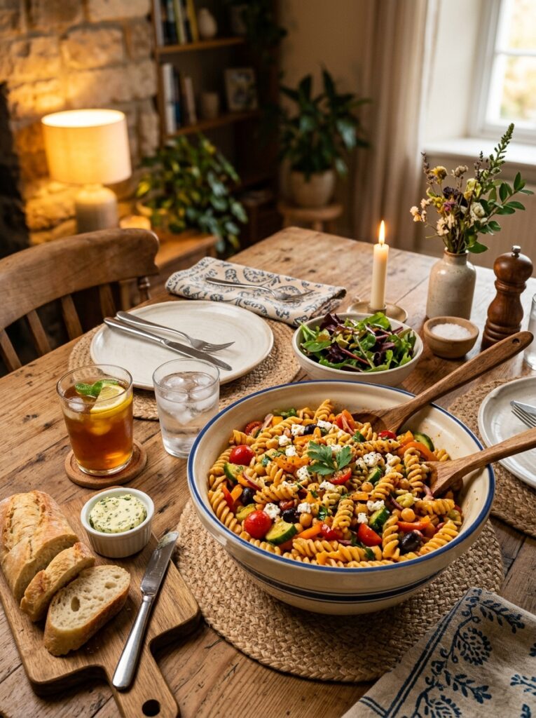 Tangy French Dressing Vegetable Pasta Salad 15 Vegetable pasta salad side dishe… 202606051817